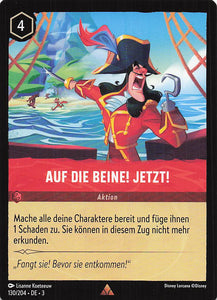 Disney Lorcana: Tintenlande DE: #130 Auf die Beine! Jetzt!