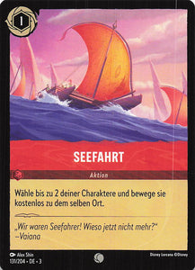 Disney Lorcana: Tintenlande DE: #131 Seefahrt