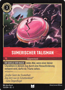 Disney Lorcana: Tintenlande DE: #133 Sumerischer Talisman