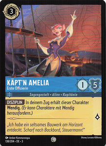 Disney Lorcana: Tintenlande DE: #138 Käpt'n Amelia