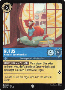 Disney Lorcana: Tintenlande DE: #153 Rufus