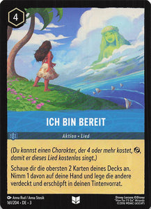Disney Lorcana: Tintenlande DE: #161 Ich bin bereit