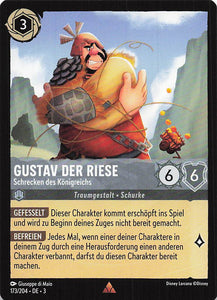 Disney Lorcana: Tintenlande DE: #173 Gustav der Riese
