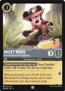 Disney Lorcana: Tintenlande DE: #181 Micky Maus