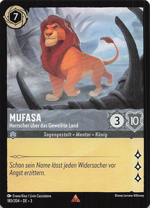 Disney Lorcana: Tintenlande DE: #185 Mufasa