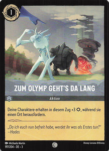 Disney Lorcana: Tintenlande DE: #197 Zum Olymp Geht's Da Lang