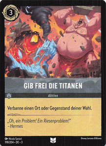 Disney Lorcana: Tintenlande DE: #198 Gib frei die Titanen