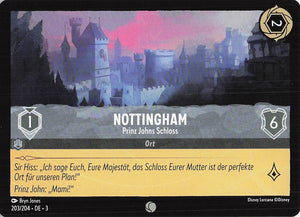 Disney Lorcana: Tintenlande DE: #203 Nottingham