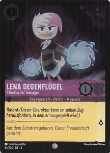 Disney Lorcana: Tintenlande Foil DE: #43 Lena Degenflügel