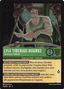 Disney Lorcana: Tintenlande Foil DE: #78 Lyle Tiberius Rourke