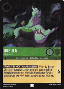 Disney Lorcana: Tintenlande Foil DE: #90 Ursula
