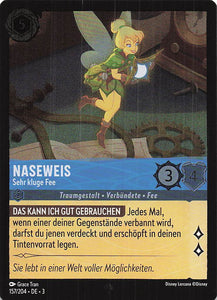 Disney Lorcana: Tintenlande Foil DE: #157 Naseweis