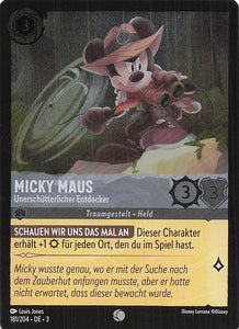 Disney Lorcana: Tintenlande Foil DE: #181 Micky Maus