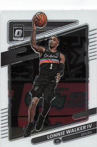 2021-22 Donruss Optic Lonnie Walker IV #16