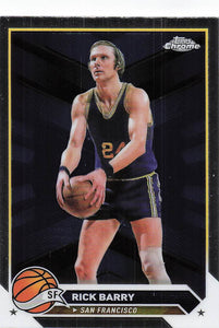 2023-24 Topps Chrome Basketball Rick Barry #193