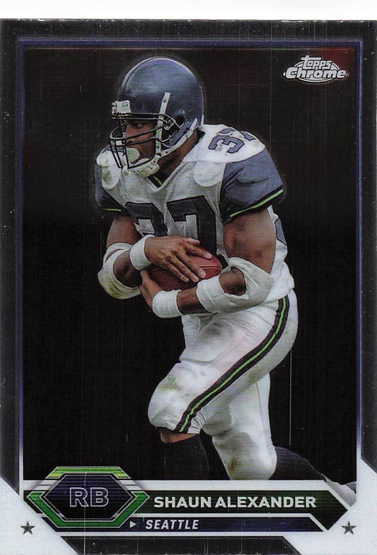 2023 Topps Composite Chrome Shaun Alexander #48
