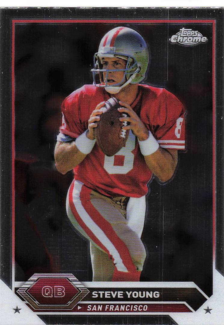 2023 Topps Composite Chrome Steve Young #49