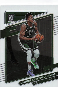 2021-22 Donruss Optic Giannis Antetokounmpo #31