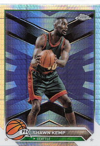 2023-24 Topps Chrome Basketball Prism Refractor Shawn Kemp #88