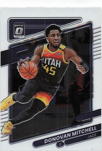 2021-22 Donruss Optic Donovan Mitchell #45