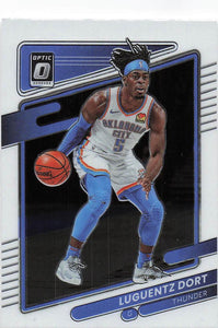 2021-22 Donruss Optic Luguentz Dort #78