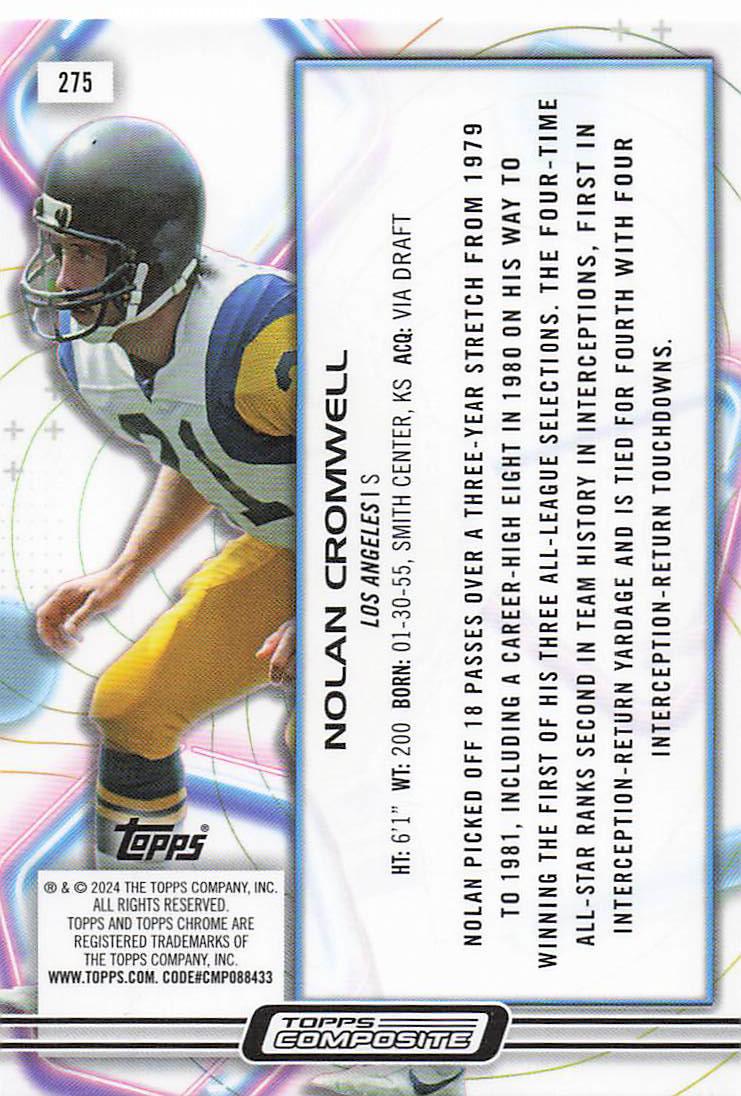 2023 Topps Composite Cosmic Chrome Nolan Cromwell #275
