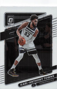 2021-22 Donruss Optic Karl-Anthony Towns #87