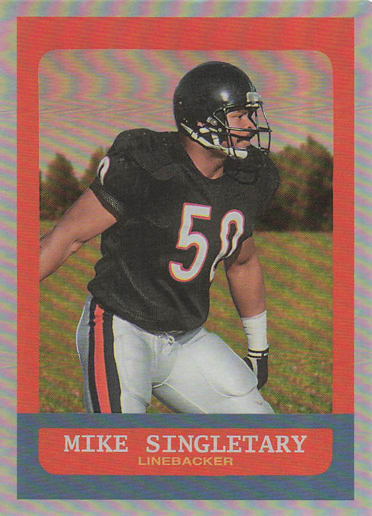 2023 Topps Composite Heritage Rainbow Foilboard Mike Singletary #367