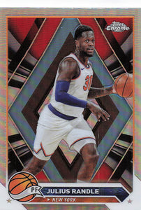 2023-24 Topps Chrome Basketball Refractor Julius Randle #129