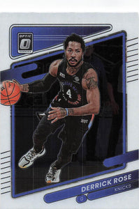 2021-22 Donruss Optic Derrick Rose #127
