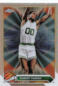 2023-24 Topps Chrome Basketball Refractor Robert Parish #161