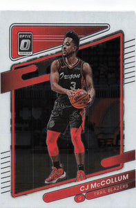 2021-22 Donruss Optic CJ McCollum #131