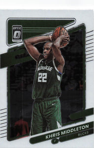 2021-22 Donruss Optic Khris Middleton #143