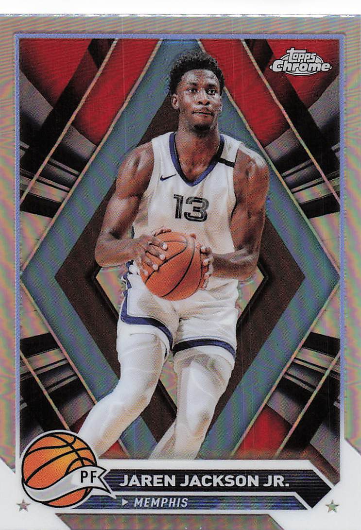2023-24 Topps Chrome Basketball Refractor Jaren Jackson Jr. #183