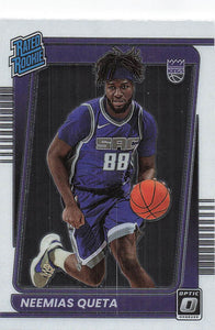 2021-22 Donruss Optic Neemias Queta #156 RC