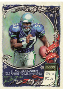 2023 Topps Composite Spotless Spans Shaun Alexander #SS-17
