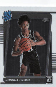 2021-22 Donruss Optic Joshua Primo #162 RC