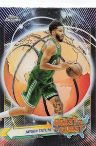 2023-24 Topps Chrome Basketball Coast to Coast Jayson Tatum #CC-2