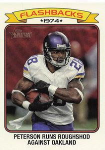 2023 Topps Composite Football Flashbacks Adrian Peterson #FF-17