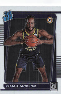 2021-22 Donruss Optic Isaiah Jackson #167 RC