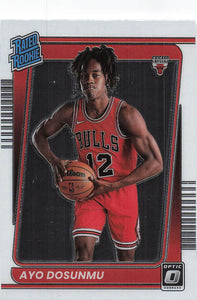 2021-22 Donruss Optic Ayo Dosunmu #171 RC