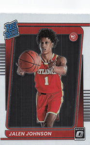 2021-22 Donruss Optic Jalen Johnson #181 RC
