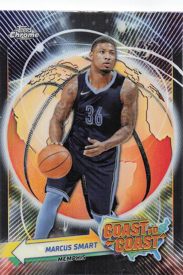 2023-24 Topps Chrome Basketball Coast to Coast Marcus Smart #CC-16
