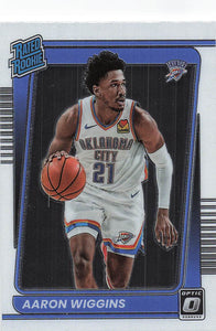 2021-22 Donruss Optic Aaron Wiggins #191 RC