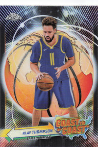 2023-24 Topps Chrome Basketball Coast to Coast Klay Thompson #CC-22
