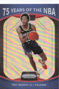 2021-22 Donruss Optic 75 Years of the NBA Holo Prizm Trey Murphy III #25
