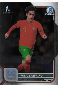 2022 Bowman Chrome UEFA Under 21 Fabio Carvalho #46