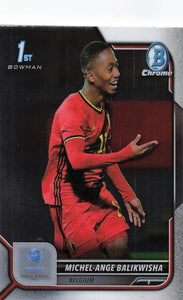 2022 Bowman Chrome UEFA Under 21 Michel-Ange Balikwisha #76