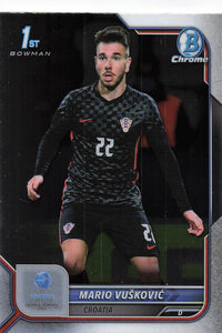 2022 Bowman Chrome UEFA Under 21 Mario Vuskovic #86