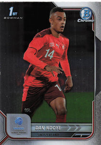 2022 Bowman Chrome UEFA Under 21 Dan Ndoye #121